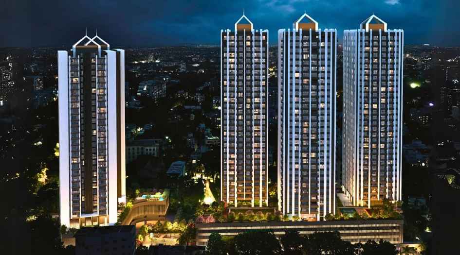 Venkatesh-Erandwane-Central-Gallery-Elevation-Image-Night