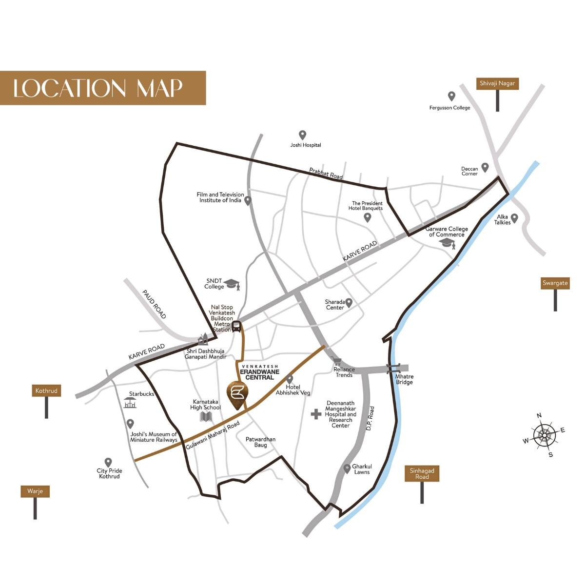 Venkatesh-Erandwane-Central-Floor-Plan-Location-Map